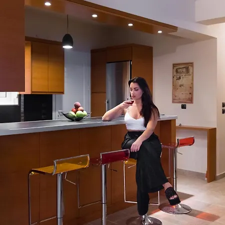 Blue Horizon With Private Pool & Sea View Villa Plateies