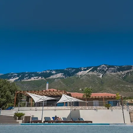 Villa Blue Horizon With Private Pool & Sea View Plateies