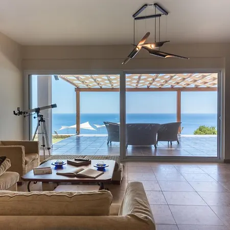فيلة Blue Horizon With Private Pool & Sea View *