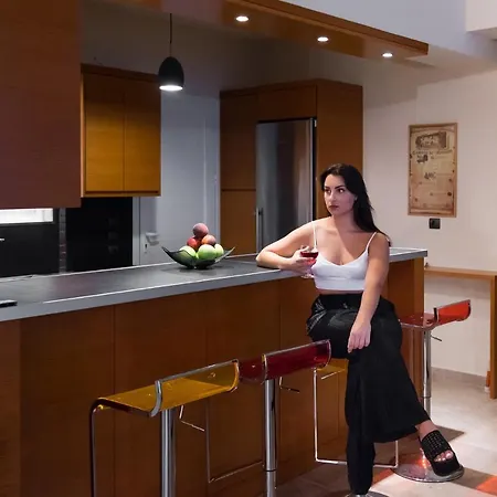 Villa Blue Horizon With Private Pool & Sea View Plateies